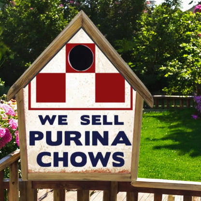 purina chows bird house 