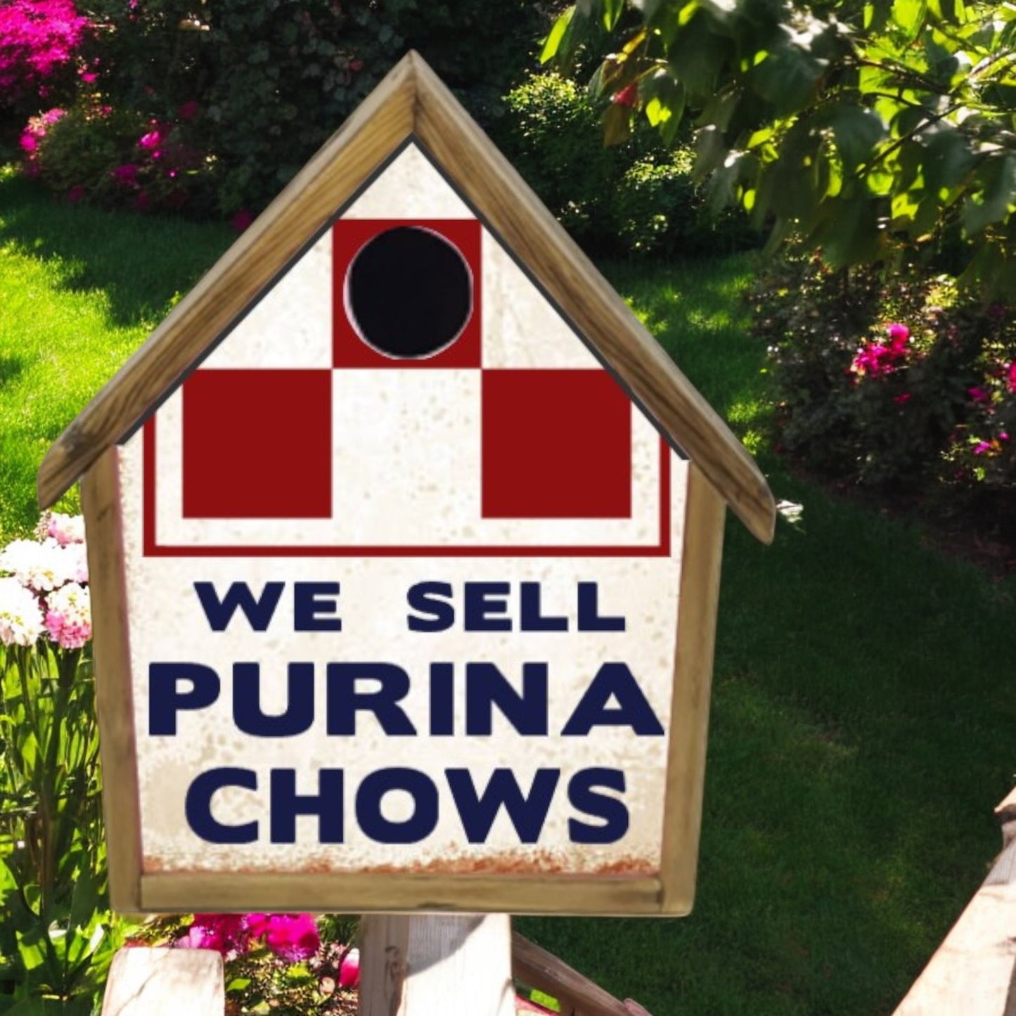 purina chows bird house 