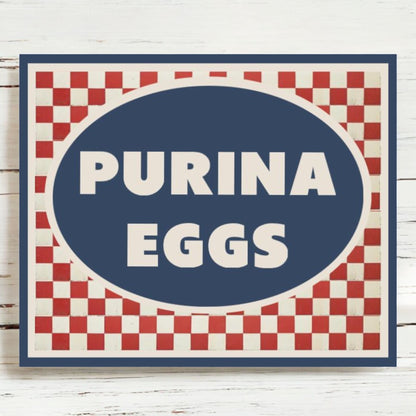 purina farm sign