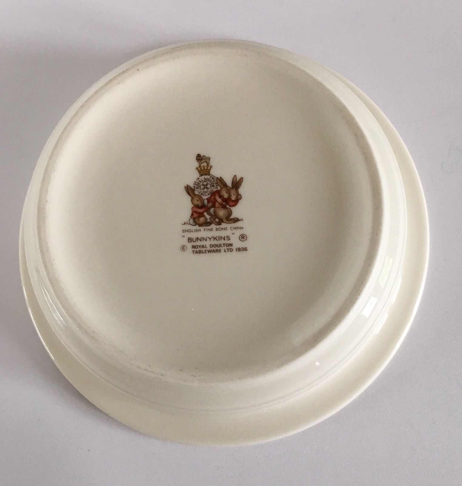 Sold Vintage Royal Daulton 1936 Bunnykins plate