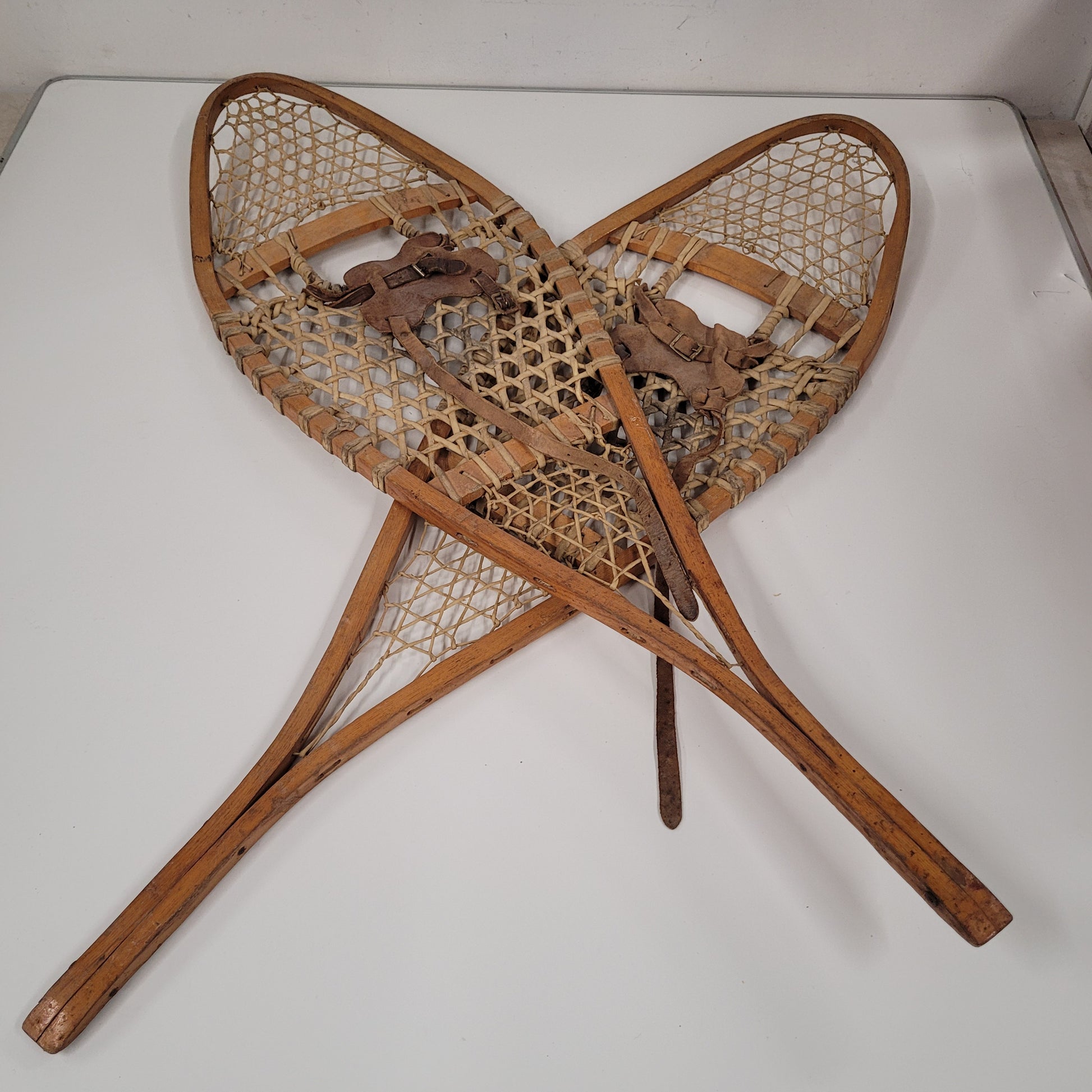 Antique Native Made Snow Shoes