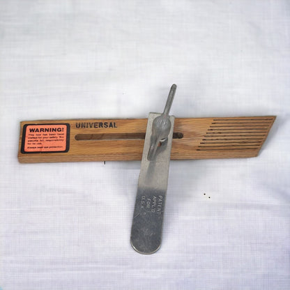 Vintage Universal Feather Board For Saw