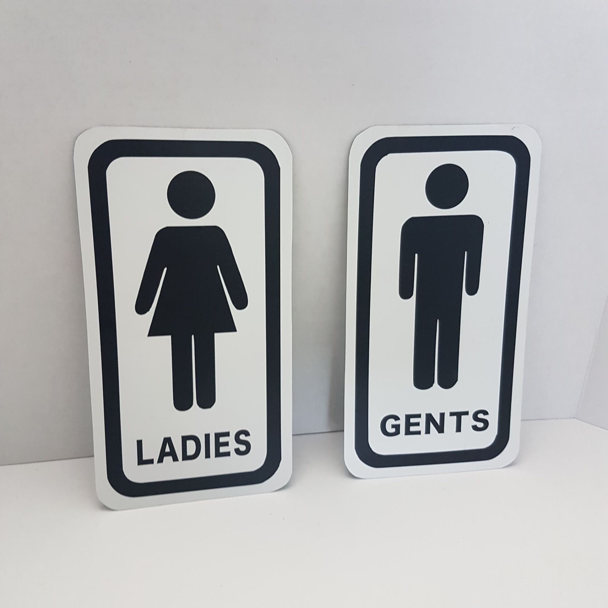 Buy Sun Signs ABS Blue Square Ladies Toilet Signage Board, SS-WP0001 Online  At Price ₹320