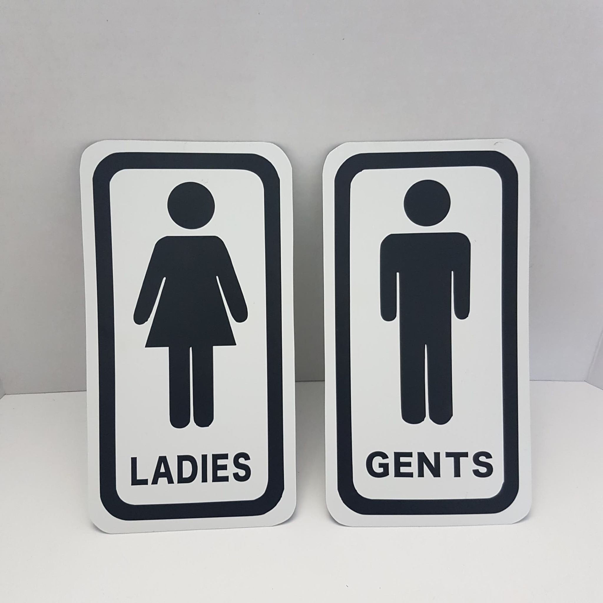 Female, lady toilet sign vector illustration. simply flat design • wall  stickers information, graphic, gentleman | myloview.com