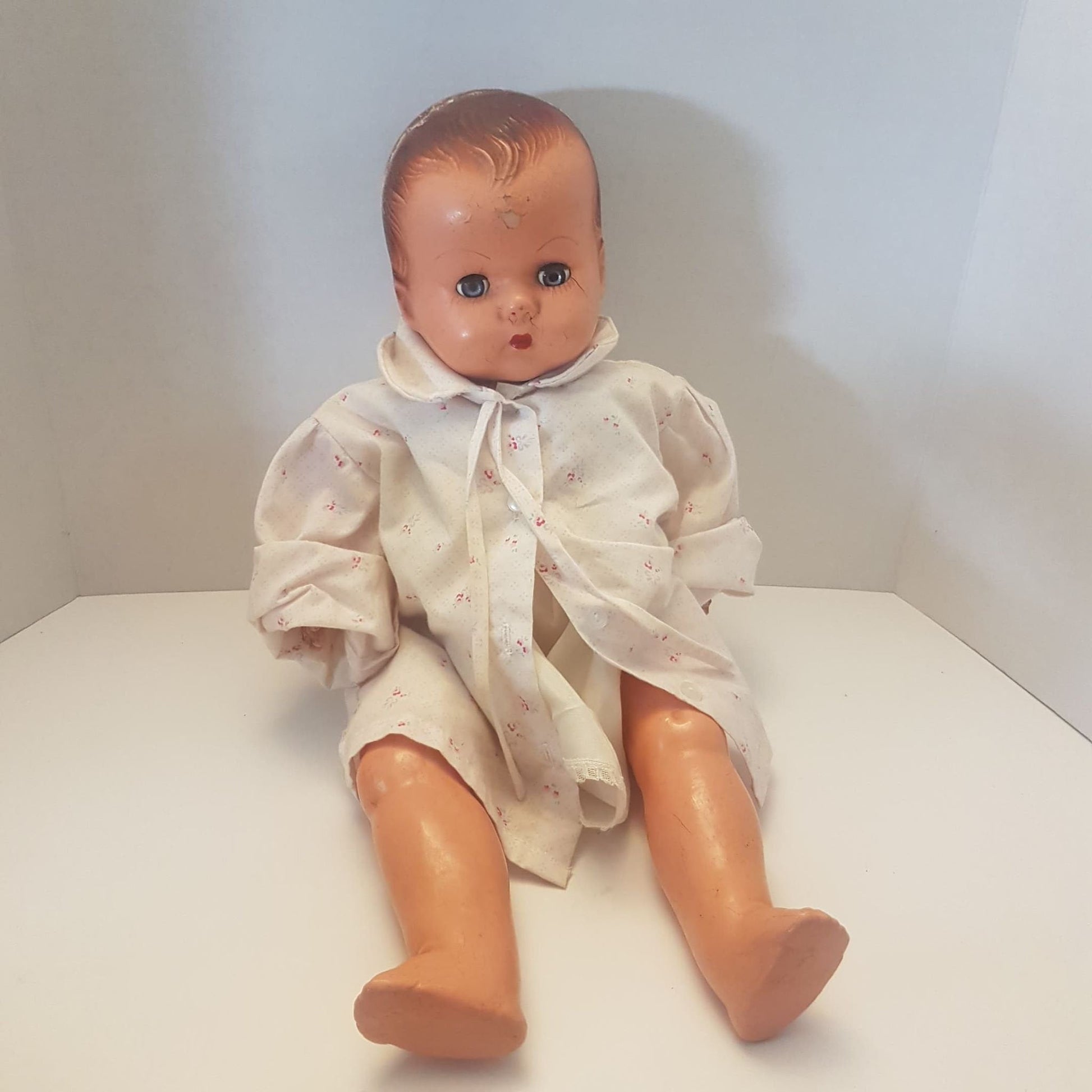 super rare canadian antique earle pullan composition doll rare
