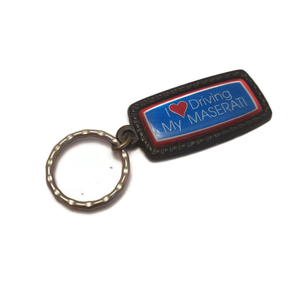 maserati key chain keychain key fob keytag vintage automotove keychain gift collectible