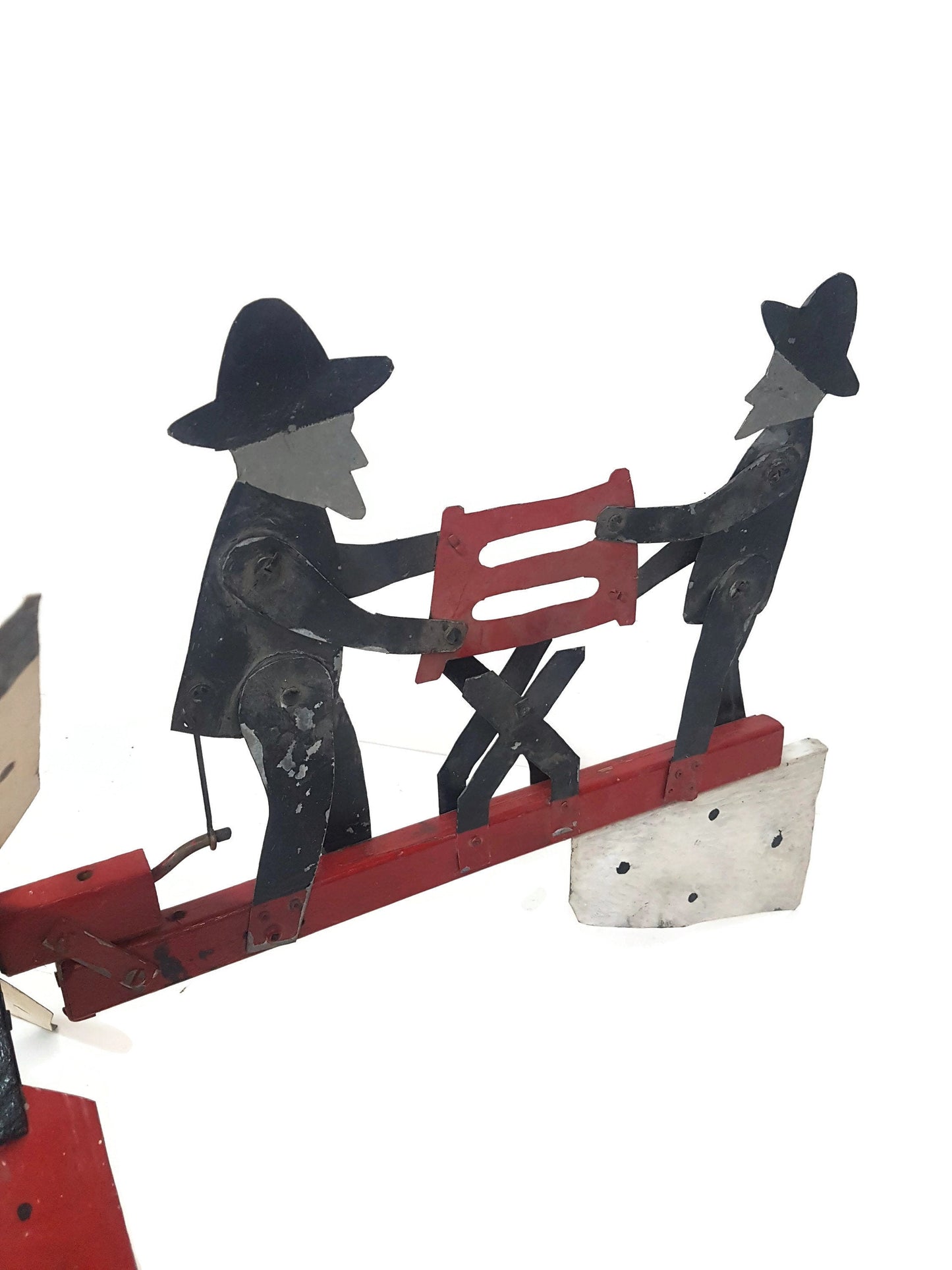 folk art whirligig wind jigger amish sawyers