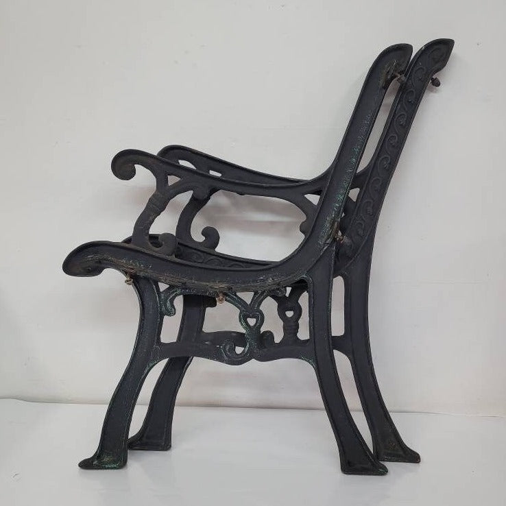 Cast iron bench discount sides