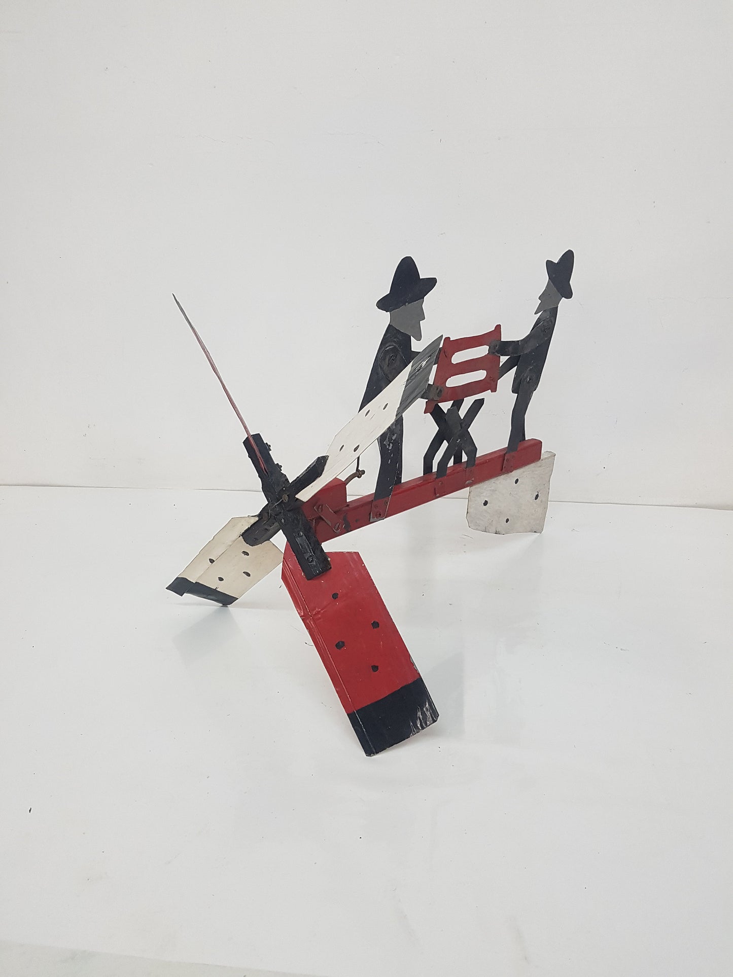 folk art whirligig wind jigger amish sawyers