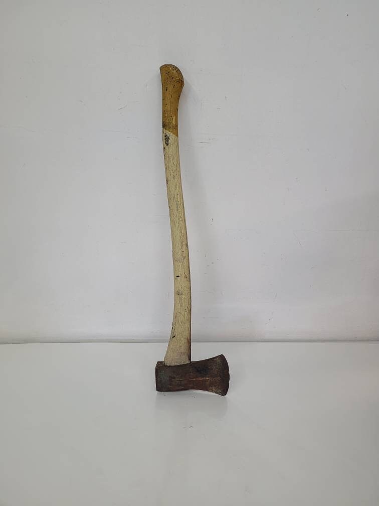 Woodcutting buy axe steel head wooden handle