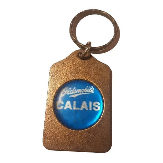 oldsmobile calais key chain keychain key fob keytag vintage automotove keychain gift collectible