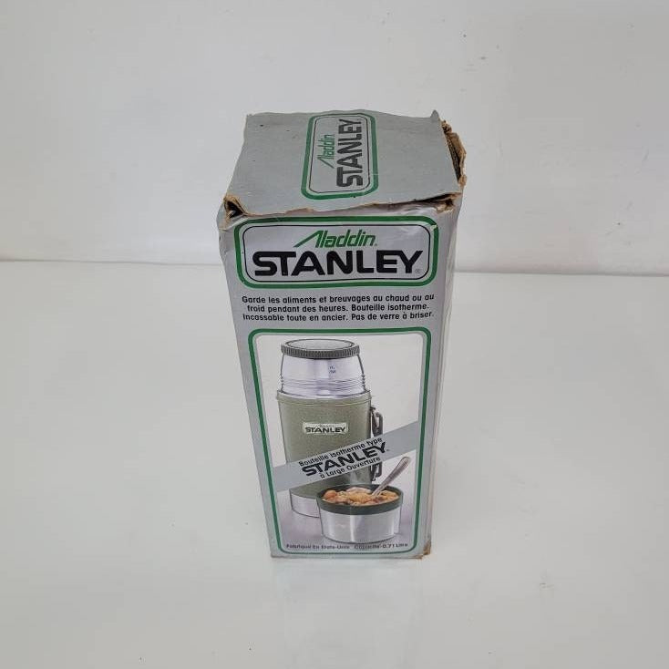 Stanley Aladdin 20 oz Stainless Steel Thermos with Lid & Textured