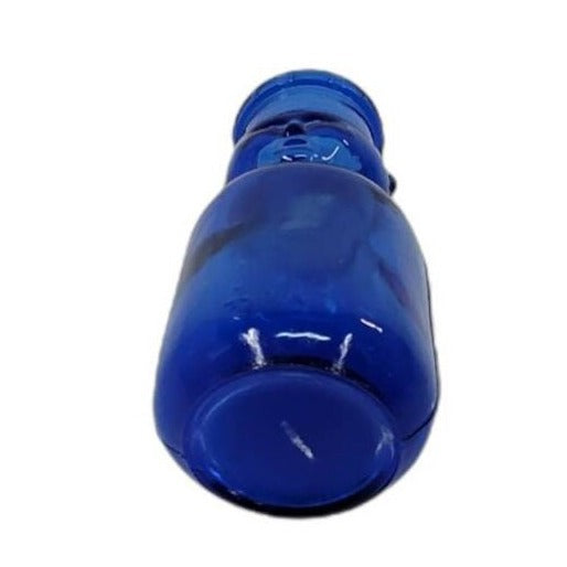 cobalt blue milk bottle glass container