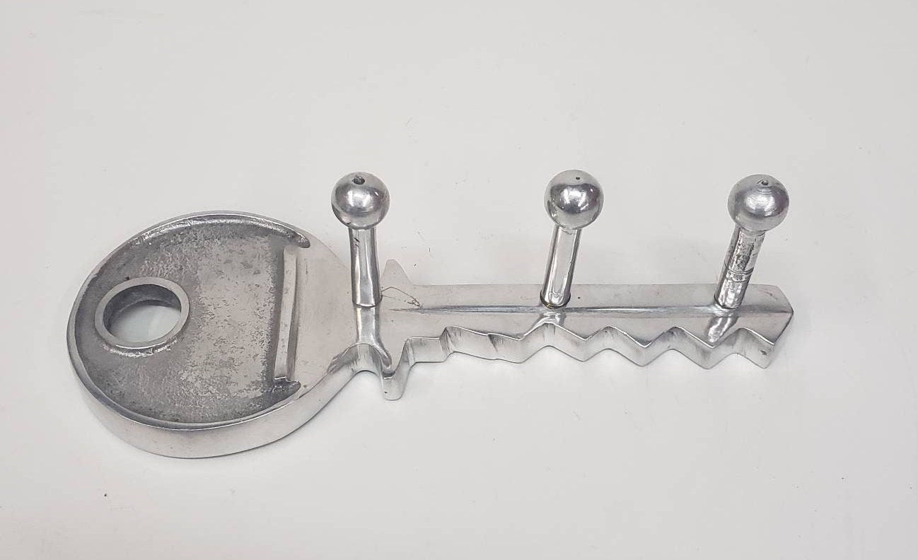 large metal key rack hooks coat hook realtor gift