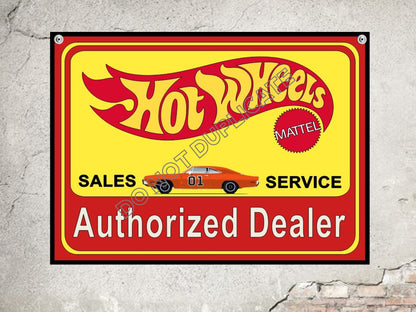 hot wheels vintage retro reproduction metal sign add your name