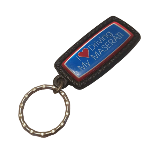 Maserati Keychain Vintage Automobile Gift Collectible